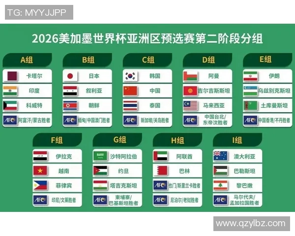 亚洲区世界杯预选赛最新积分榜格局初现